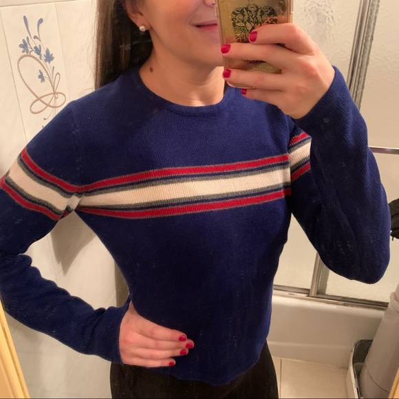 Abercrombie & Fitch Sweaters - Vintage Abercrombie & Fitch Cropped Sweater